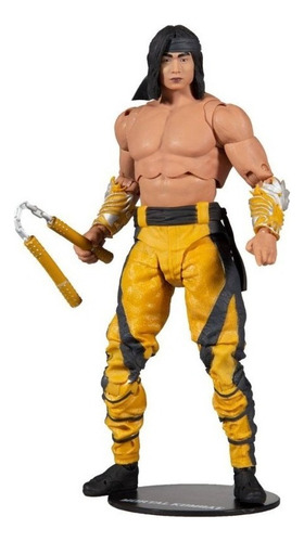 Liu Kang Fighting Abbot Mortal Kombat 11 Videogame Mcfarlane