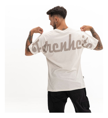 Remera Hombre Farenheite Oversize Al Full Back