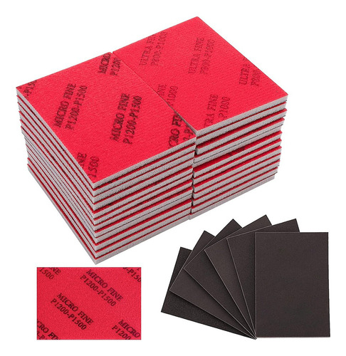 Conjunto De Esponjas De Lixamento 320-3000 Grit, Almofadas D