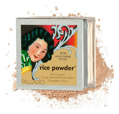 Base de maquillaje en polvo compacto Las Margaritas ColorStay revlon Palladio Rice Powder - 29.57mL 29g