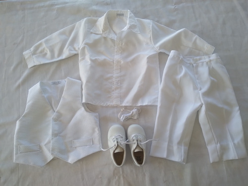 Conjunto Bebé Bautismo 12 Meses. Talle 3