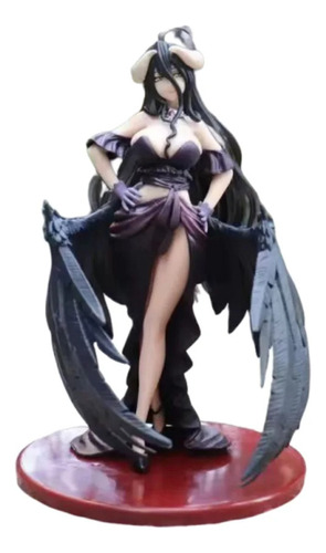 Figura Overlord Albedo Vestido Negro Muñeco Anime Guardianes