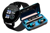 Comprar Combo X2! Smartwatch 119 Plus Inteligente + Auriculares F9