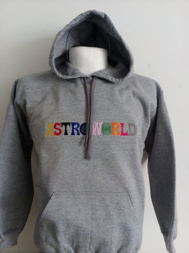 Sudadera Astroworld Gris Hoodie