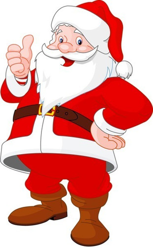 Imagen 6 de 7 de Gigantografia Silueta Corporea Papa Noel O Figura Navideña
