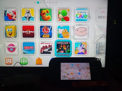 Consola Nintendo Wii U 32 Gb Programada Con 1 Tb + Juegos (Usado)