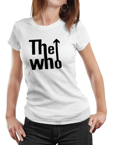 Polera Mujer The Who Musica Rock 100% Algodón Orgánico Mus8