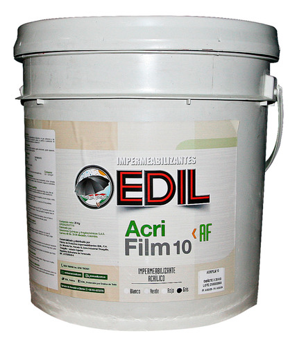 Acrifilm 10: Pintura Elastomérica, Gris, 4,5 Gal