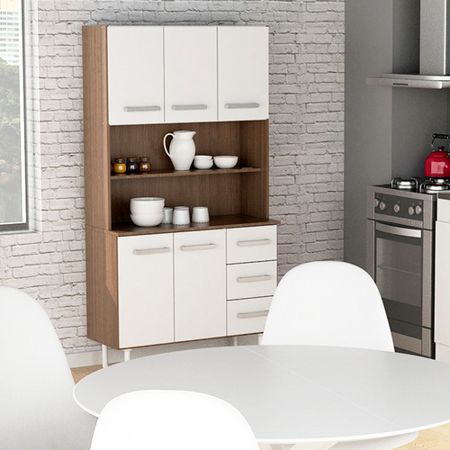 Mueble De Cocina Triplo Kit Blanco Mosconi Aparador