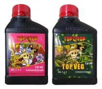 Comprar Kit Fertilizantes Flora Y Vege Top Crop Top Bloom Y Top Veg