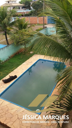 Imagem 14 de 14 de Casa 2 Quartos, Área Gourmet E Piscina Em Unamar - Cf - P01