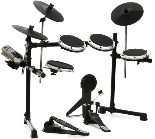 Batería electrónica Behringer XD8 de 8 cuerpos con 123 sonidos color negro - usb