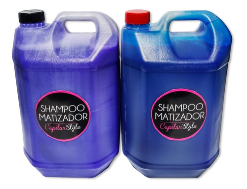 Shampoo Desamarillador X 5litros Azul O Violeta Envio Gratis
