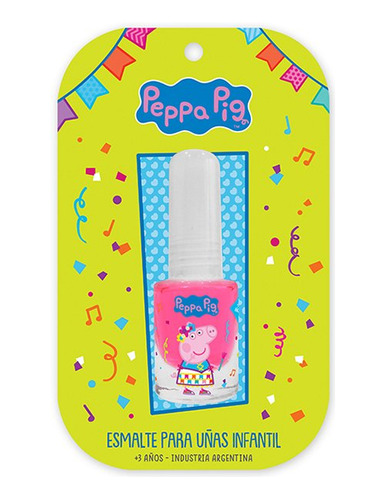 Esmalte Pepa Pig Maquillaje Infantil