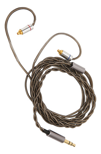 Cable De Auricular Mmcx 3.5 Mm Enchufe El Núcleo De Cobre