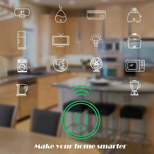 Dqst Enchufe Inteligente Wifi Smart Plug Compatible Con