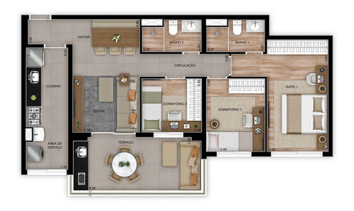 Imagem 23 de 30 de Apartamento À Venda No Bairro Vila Gilda - Santo André/sp - O-11128-20658