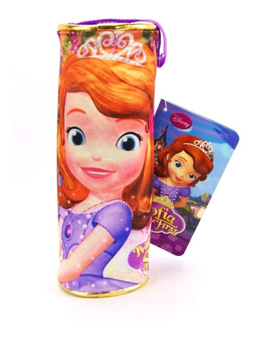 Estojo Escolar Princesa Sofia Disney Ref 48816 Dmw