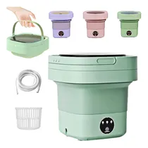 Comprar Mini Máquina De Lavar Dobrável, Balde De Lavar Roupa Portáti
