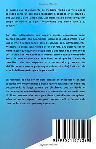 Libro : De Medicoblasto A Medicocito Manual De Supervivenci