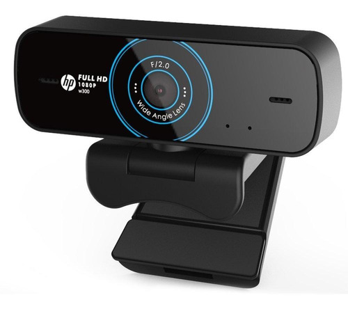 Câmera Webcam Full Hd 1080p Usb W300 Hp