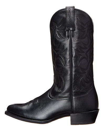 Botas Vaqueras Bordadas De Tacón Alto Midwest Para Hombre