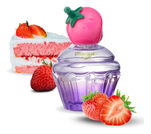 Fragancia Perfume Strawberry Cup Cake Zermat Niña