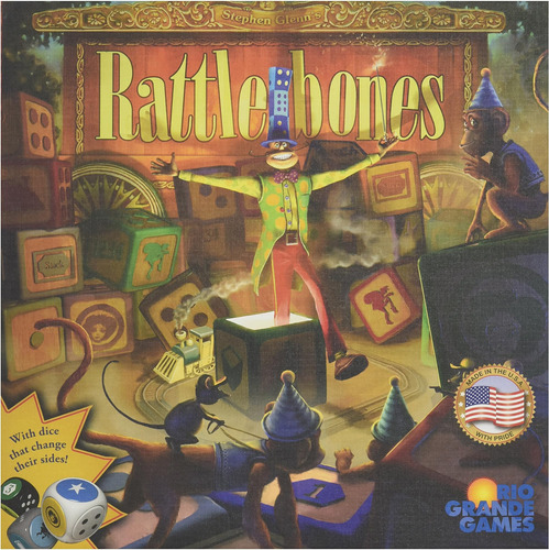 Juego De Mesa Rattlebones /familiar