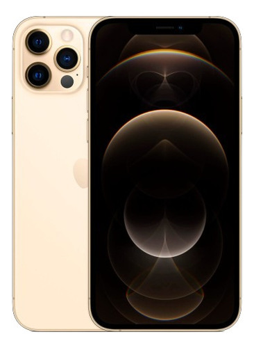 Apple iPhone 12 Pro Max (128 Gb) - Dorado - Bateria Al 100% (Reacondicionado)