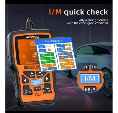Scanner Automotivo Foxwell Nt301 Obd2 Leitor De Falhas Carro