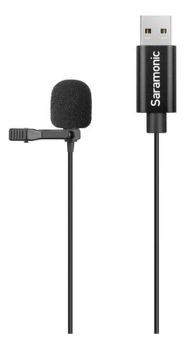 Microfono Lavalier Usb Omnidireccional Saramonic Sr-ulm10