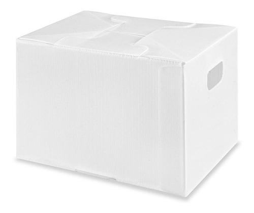 Cajas De Plástico Corrugado - 41x30x30cm - Uline - 5/paq
