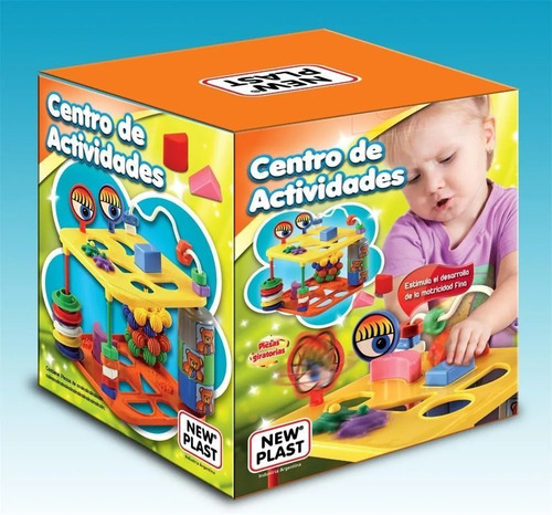 Centro Actividades Didáctico Encastre Bebe 1° Inf. New Plast