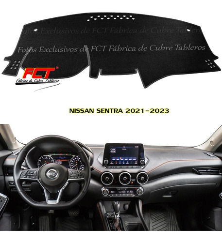 Cubre Tablero - Nissan Sentra Advance - 2021 2022 2023 Fct®