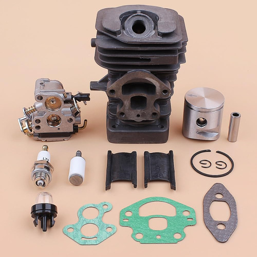 Para In Cilindro Piston Carburador Junta Kit Motor Husqvarna