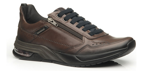 Zapatilla Hombre Cuero Pegada 119004-01 Luminares