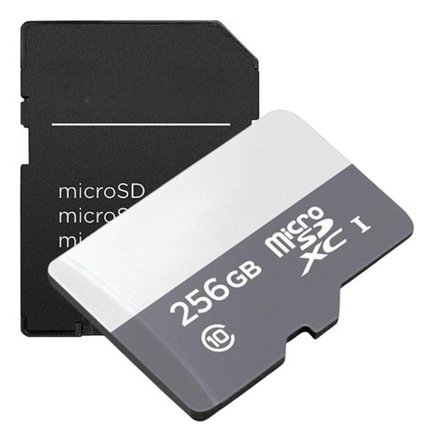 Cartão De Memória Ultra Microsdhc C/ Adaptador 256gb Genérico