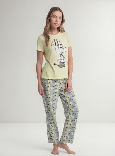Pijama Snoopy Peanuts, Algodón