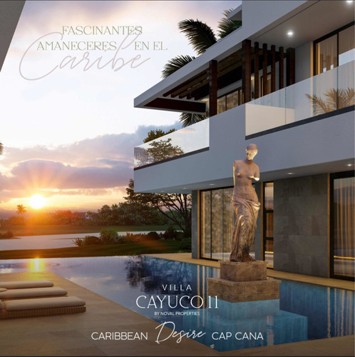 Venta De Villas En Cap Cana Con Piscina Republica Dominicana