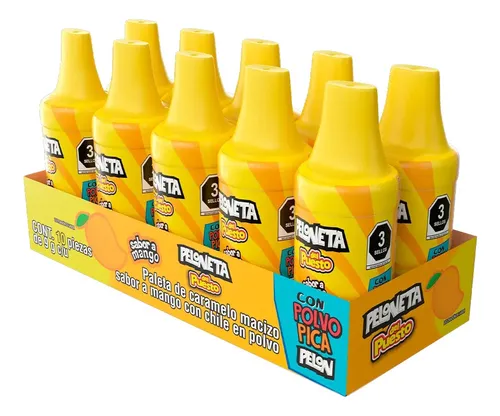 Dulce Mexicano Picante Importado Peloneta Del Puesto® X10