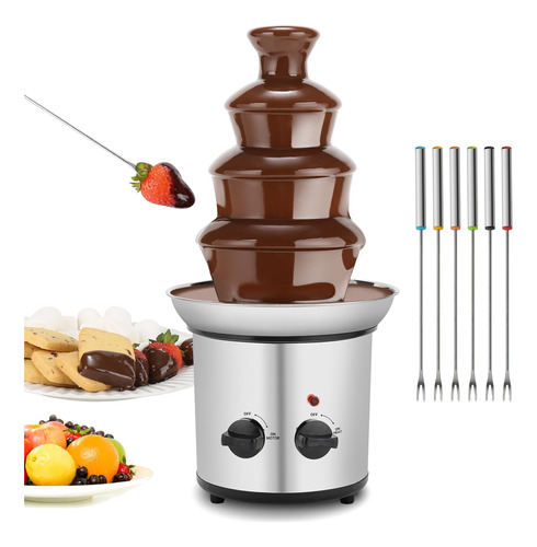 Fuente De Chocolate, Maquina De Fusion Electrica De 4 Nivele