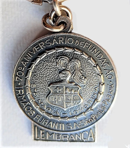 Londrina Pr - Raro Chaveiro De 1960 Com Valor Histórico