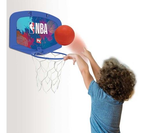 Cesta Basquete Infantil Mini Tabela Com Bola Nba