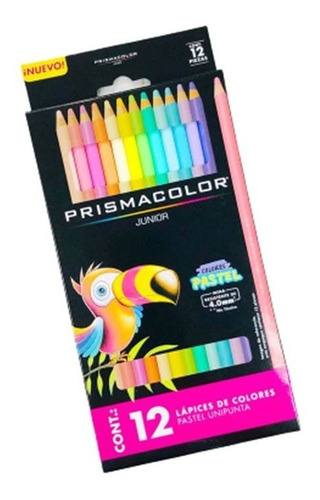 12 Lápices De Colores Pastel Prismacolor Junior