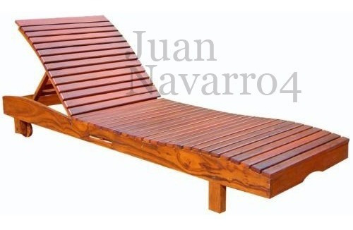 Imagen 4 de 8 de Reposera Madera Dura Quebracho.