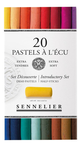 Pastel Seco Sennelier Extra Soft 20 Cores