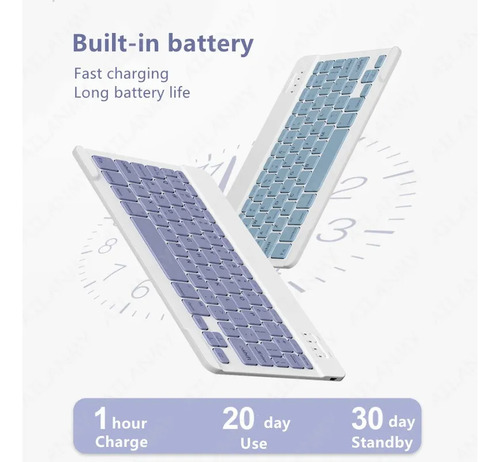 Funda De Teclado+ratón Para 9ª, 8ª Y 7ª Pulgadas, De 10,2 Pu
