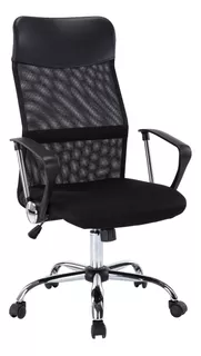 Silla De Oficina Ejecutiva Ergonómica Para Escritorio - Modelo Génova Color Negro Marca Styrka