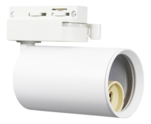 Riel Monofásico 1 Mt + 2 Focos Led Porta Gu10 + 2 Dicroicos
