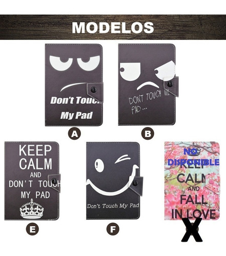 Imagen 2 de 6 de Funda Universal Generica Tablet 7 Samsung X-view Noblex